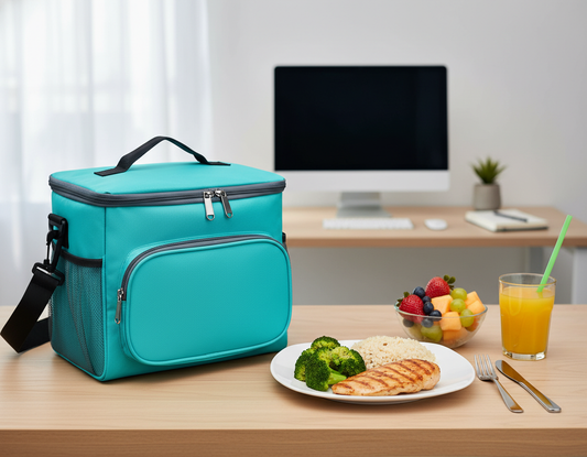 Sac repas isotherme à 2 compartiments